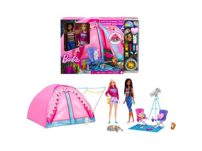 Barbie Stan s 2 panenkami a doplňky