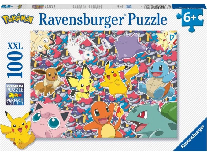 Ravensburger 13338 Pokémoni 100 dílků