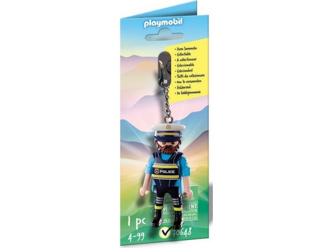 PLAYMOBIL® 70648 Přívěsek na klíče Policista