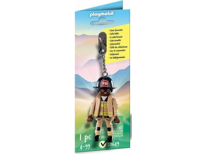 PLAYMOBIL® 70649 Přívěsek na klíče Hasič