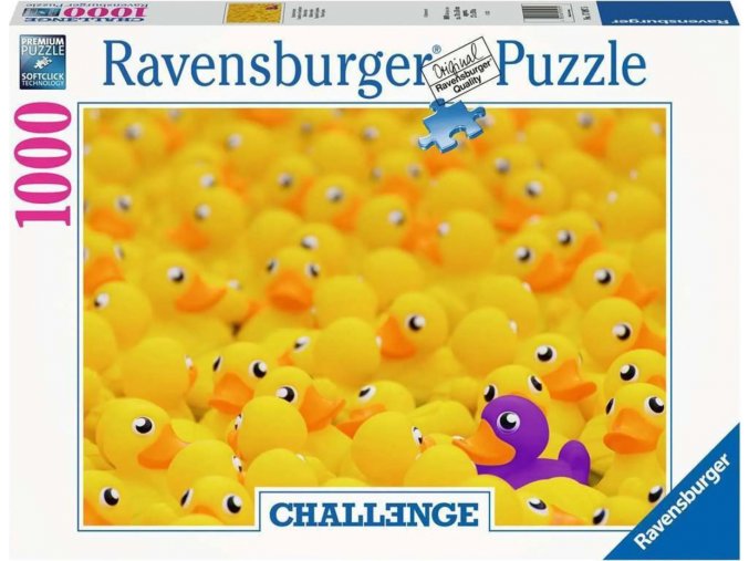 Ravensburger 17097 Puzzle Challenge: Kachny 1000 dílků