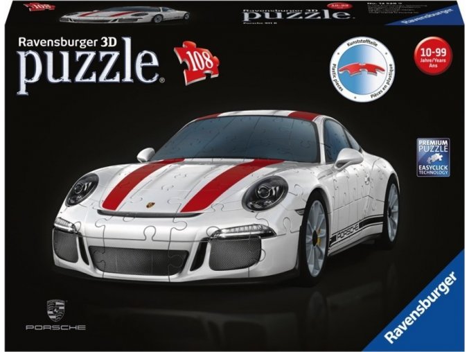 Ravensburger 12528 Puzzle 3D Porsche 911R 108d.