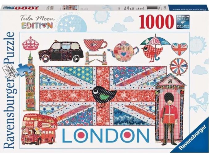 Puzzle Tula Moon London 1000d. Ravensburger