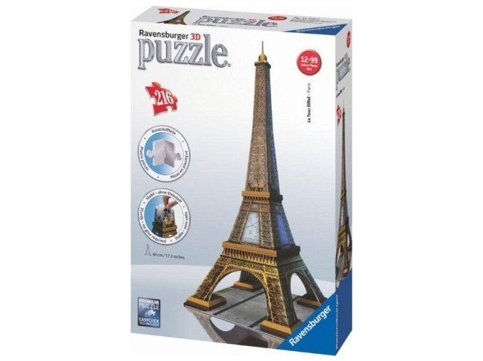 3D Puzzle Eiffelova věž 216d. Ravensburger