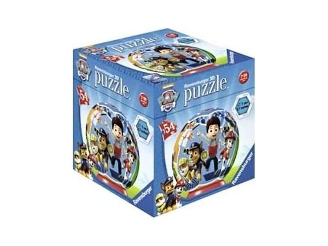 Minipuzzle Tlapková Patrola 54 dílků, Ravensburger