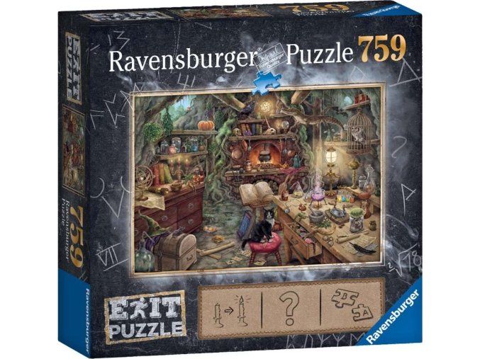 Ravensburger 19952 Exit Puzzle: Kouzelnická kuchyně 759 dílků