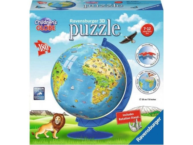 Puzzleball Dětský Globus (anglický) 180d. Ravensburger