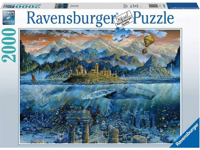 Ravensburger 16464 Puzzle Moudrá velryba 2000 dílků