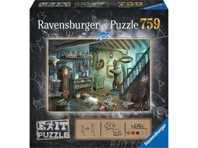 Ravensburger 15029 Exit Puzzle: Zamčený sklep 759 dílků