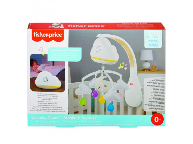 Fisher Price kolotoč a usínáček calming clouds™