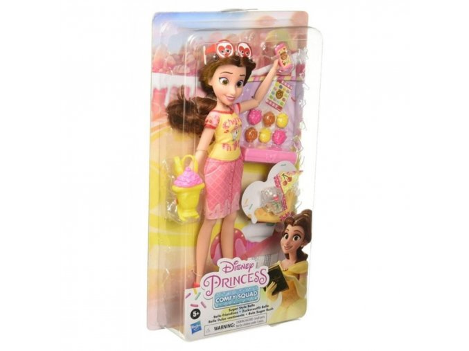 Disney Princess Moderní panenka Bella Cherry on top