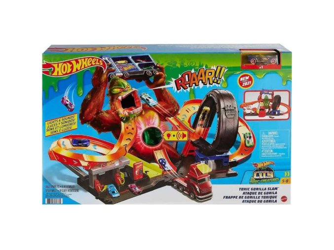 Hot Wheels City útok Gorily