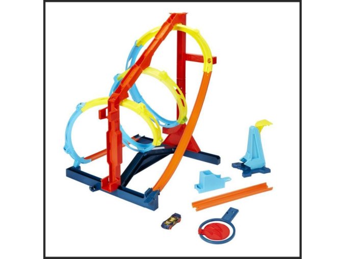 Hot Wheels Track Builder Spirála