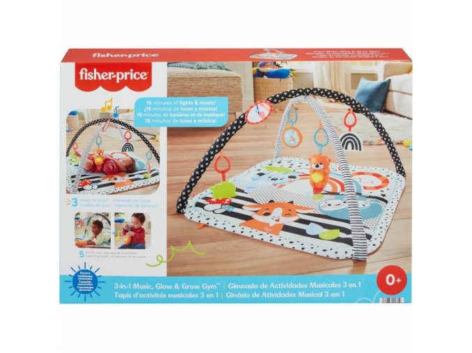 Fisher Price hrací dečka s vydrou 3 v 1