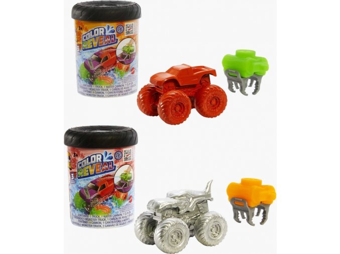 Hot Wheels® Monster Trucks Color Reveal™ 2ks