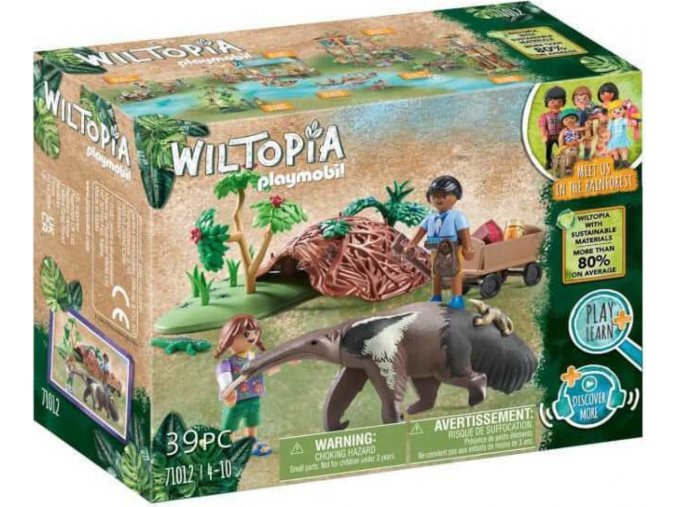 PLAYMOBIL® Wiltopia 71012 Péče o mravenečníky