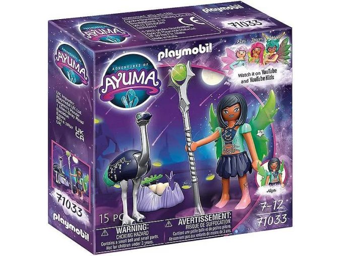 PLAYMOBIL® Ayuma 71033 Moon Fairy s pohádkovou zvířecí duší