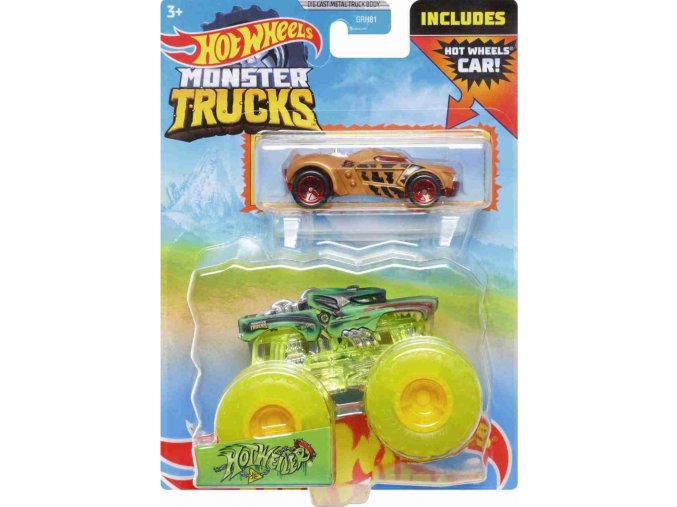 Hot Wheels® Monster Trucks s angličákem Hotweiler