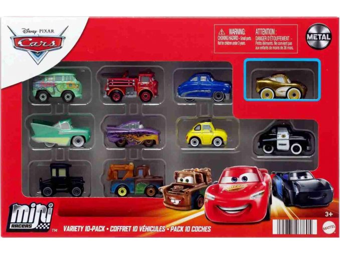 Cars 3 Mini auta 10ks