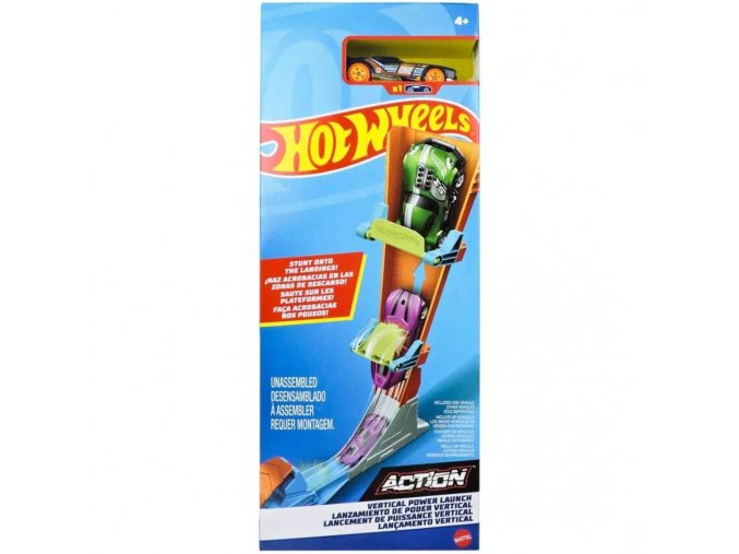 hot wheels kaskaderske kousky vertical power launch 1