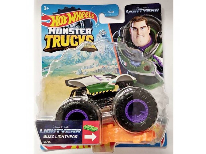 Hot Wheels® Monster Trucks Kaskadérské kousky Buzz Lightyear