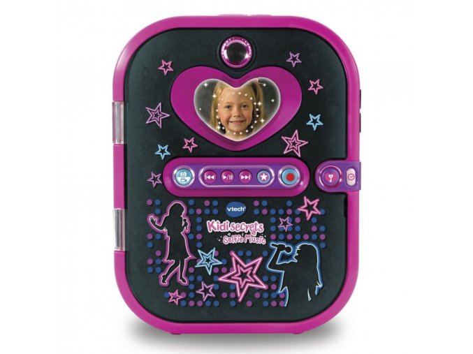 Vtech Kidi Secret Safe - Můj tajný deník - černý (CZ)