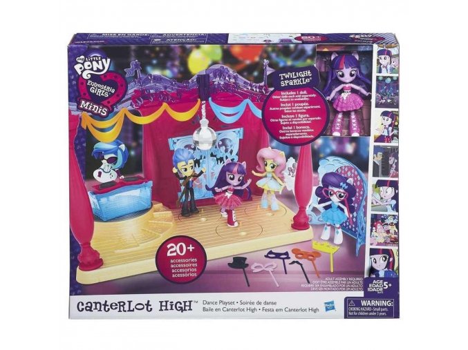 My Little Pony Canterlot High hrací set EG malé panenky