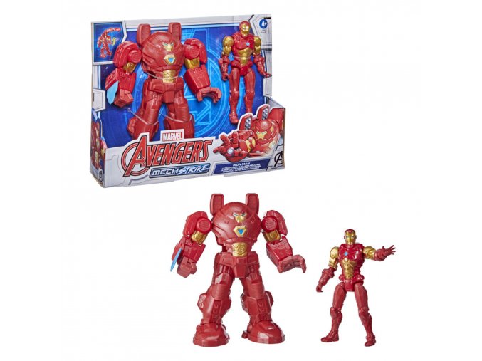 Avengers Mech Strike figurka deluxe 15cm Iron Man