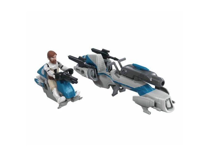 Star Wars MISSION FLEET Obi-Van Kenobi BARC SPEEDER