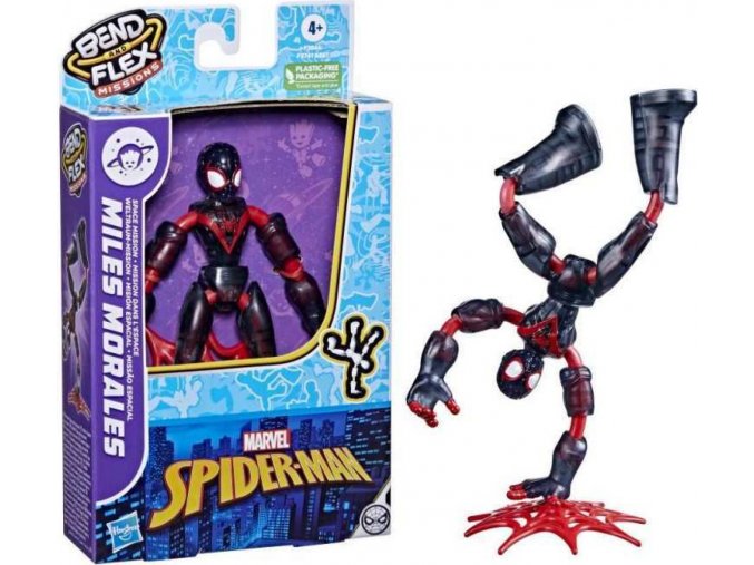 Spider-man Bend and Flex MILES MORALES, F3844