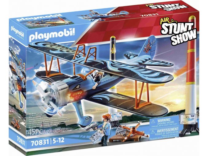 PLAYMOBIL® Stuntshow 70831 Dvouplošník Fénix