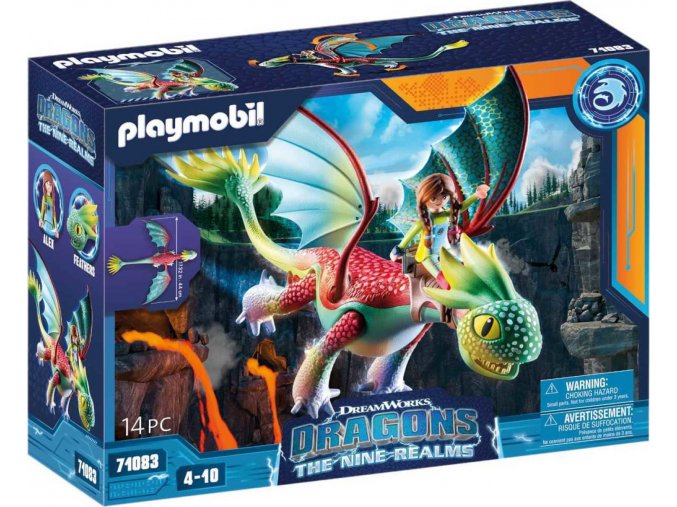 PLAYMOBIL® 71083 Devět říší Feathers a Alex