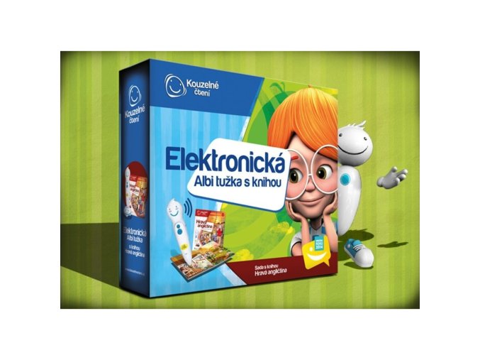 Kouzelné čtení Elektronická tužka s knihou Hravá angličtina