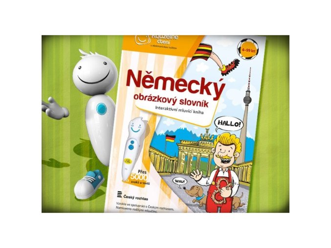 Kouzelné čtení Německý obrázkový slovník