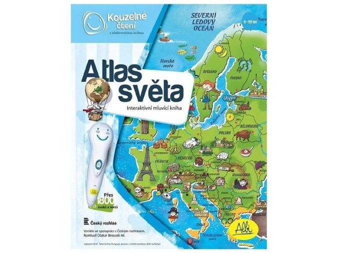 Kouzelné čtení Atlas světa