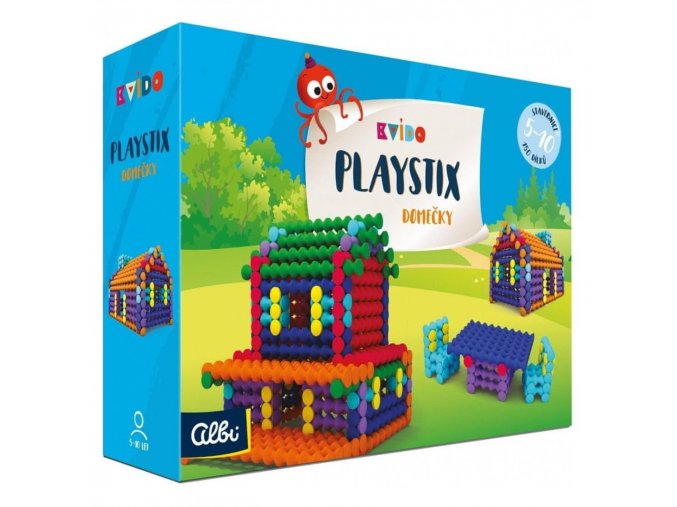 Playstix stavebnice Domečky 150 dílků