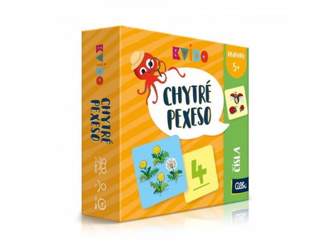 Kvído Chytré pexeso - Čísla