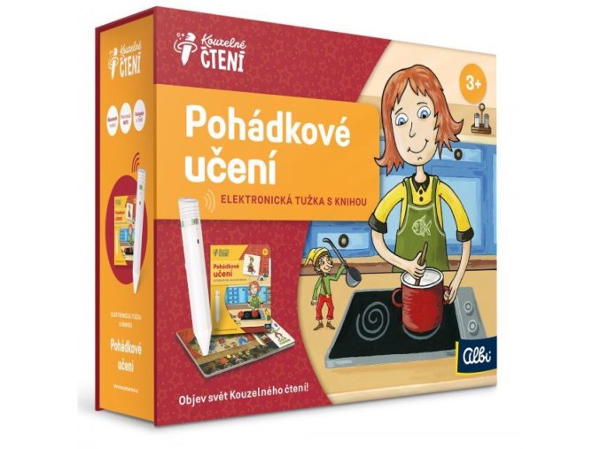 Kouzelné čtení Elektronická tužka 2.0 s knihou Pohádkové učení