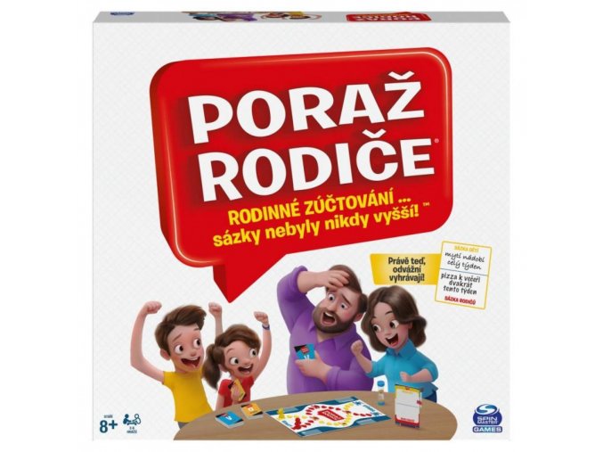 Poraž rodiče společenská hra