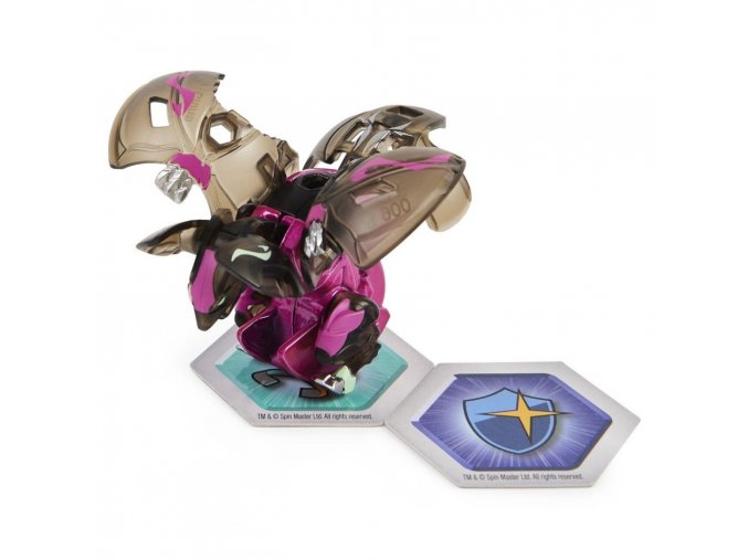 BAKUGAN True Metal figurka Černý netopýr