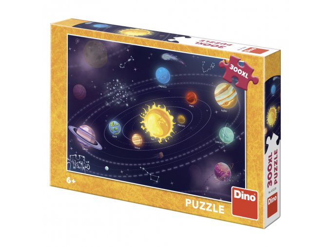 Puzzle Dětská sluneční soustava 300 XL
