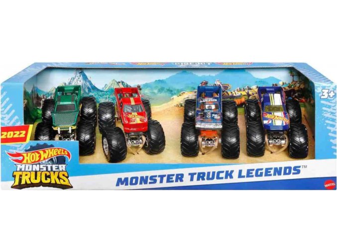 Hot Wheels® Monster Trucks MONSTER TRUCK LEGENDS