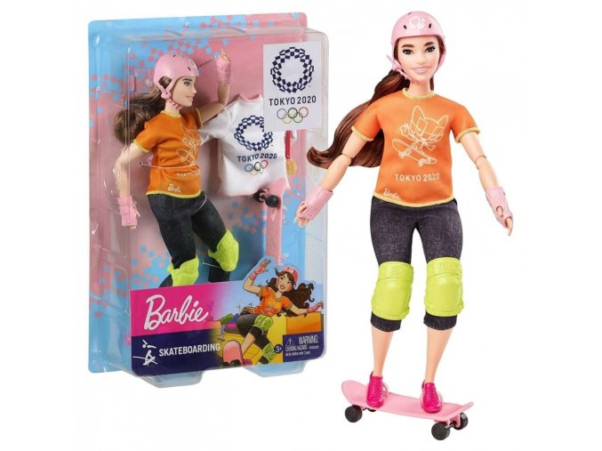 Barbie Skateboarding Tokyo 2020