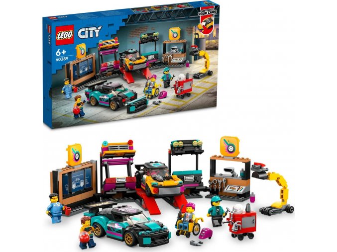 LEGO® City 60389 Tuningová autodílna