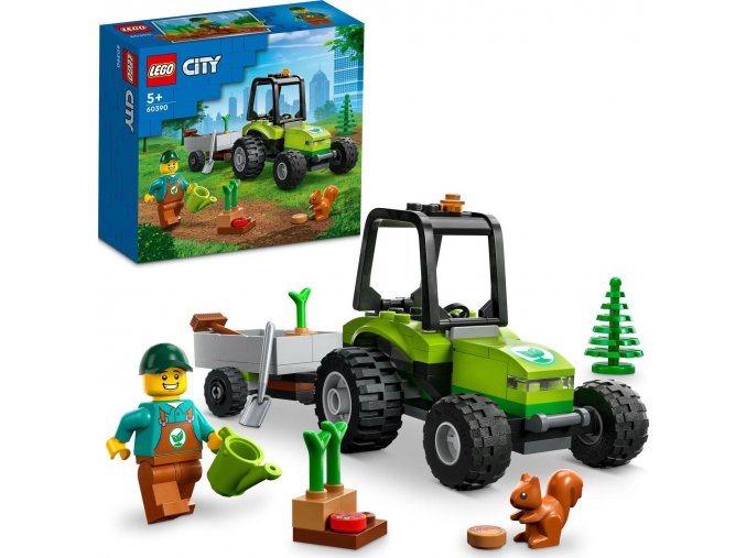 LEGO® City 60390 Traktor v parku