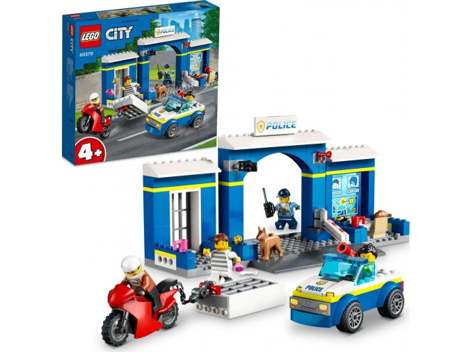 LEGO® City 60370 Honička na policejní stanici