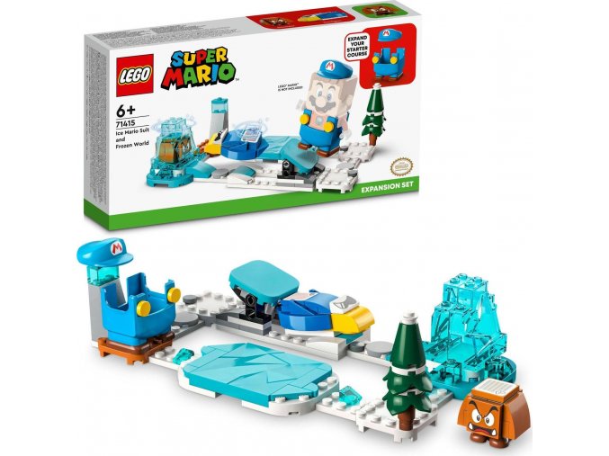 LEGO® Super Mario™ 71415 Ledový Mario a zmrzlý svět – rozšiřující set