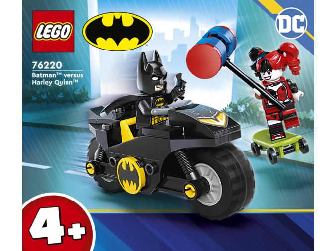 LEGO® DC Batman™ 76220 Batman™ proti Harley Quinn