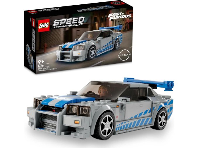 LEGO® Speed Champions 76917 2 Fast 2 Furious Nissan Skyline GT-R (R34)