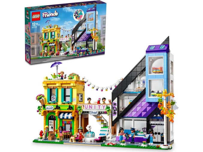 LEGO® Friends 41732 Květinářství a design studio v centru mě